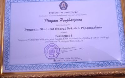 Magister Energi Peringkat 1